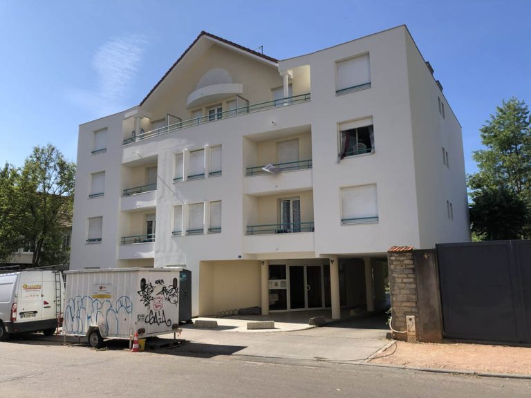 Façade de la résidence au 3 rue de Beaune à Dijon