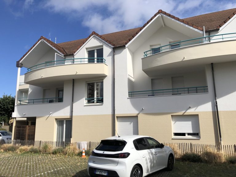 Façade et balcons rénovés rue de Beaune à Dijon